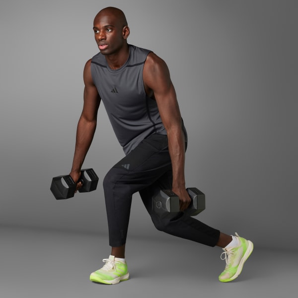 สีดำ เสื้อกล้าม Designed for Training Pro Series