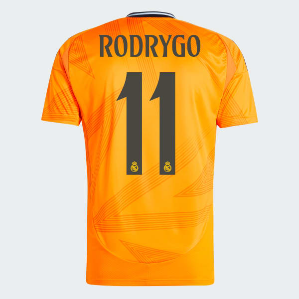 adidas Real Madrid 24/25 Away Jersey - Orange | Free Shipping with