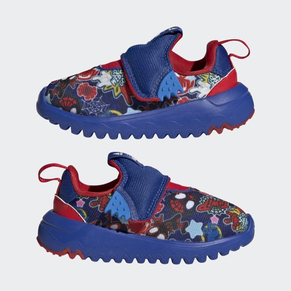 Blue adidas x Disney Suru363 Spider-Man Slip on Infant shoe
