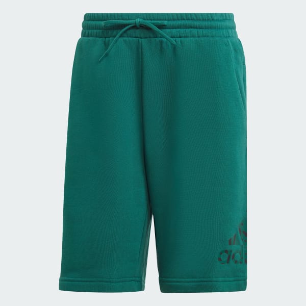 Verde Shorts Essentials Estampados Tela French Terry