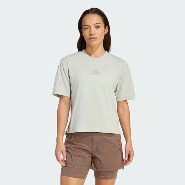 Green 테렉스 엑스플로릭 클라이마쿨+ 트레일 티셔츠