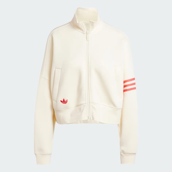 adidas Neuclassics Track Top - White | Free Shipping with