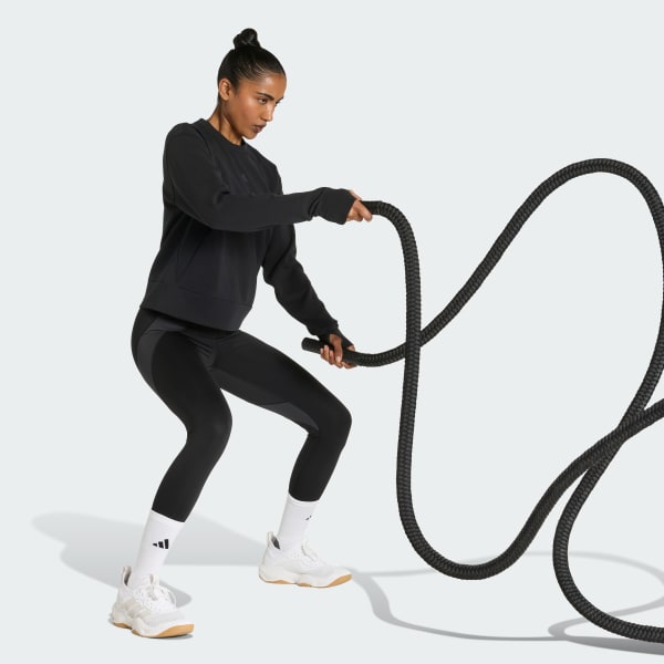 Preto Calça legging Techfit Workout Color Block 7/8