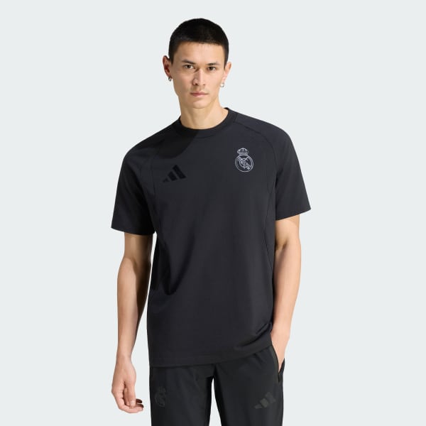 Black Real Madrid Tiro Travel Tee