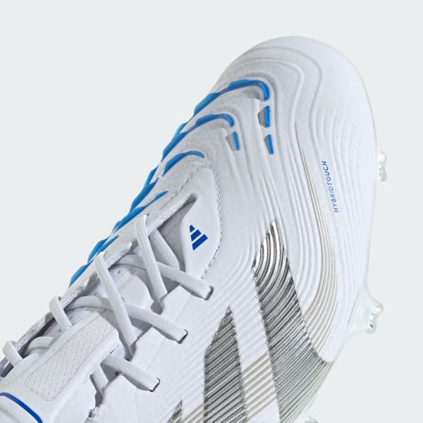 adidas Predator Elite Firm Ground Cleats - White | Free