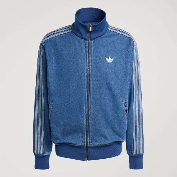 Azul CASACA DEPORTIVA ADICOLOR DENIM FIREBIRD