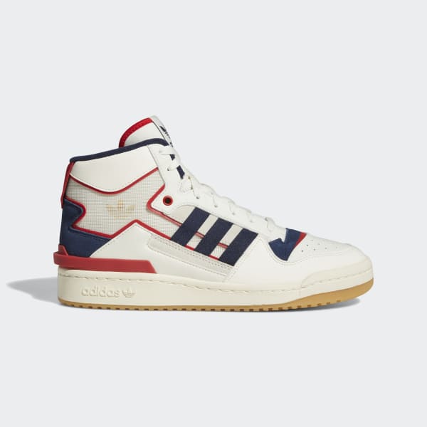 adidas Forum Exhibit Mid Shoes - White | Men's Lifestyle | adidas US