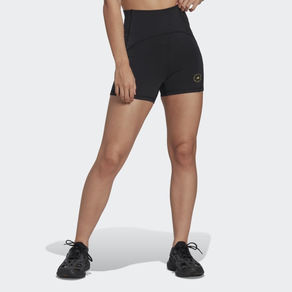 Black adidas by Stella McCartney TrueStrength Yoga Short Tights TI369