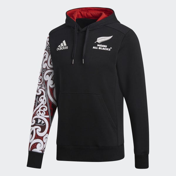 adidas All Blacks Maori Hoodie - Black 