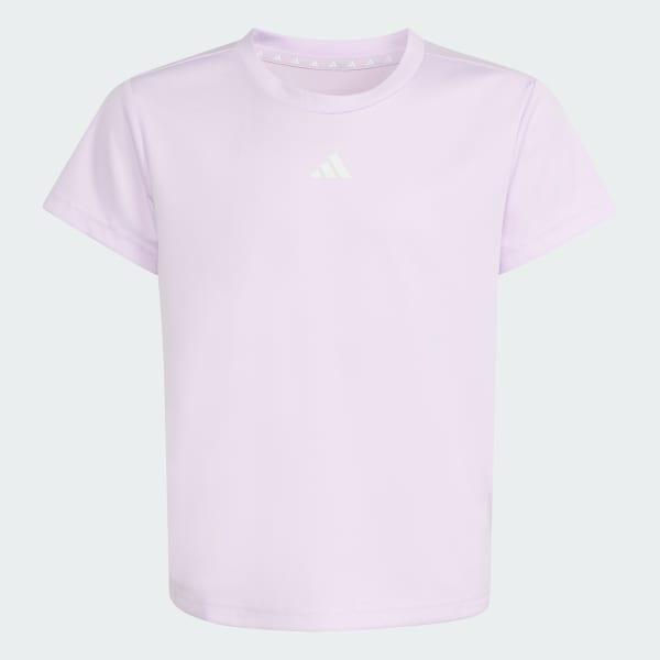 Viola T-shirt da allenamento Train Essentials Regular Fit Logo Junior