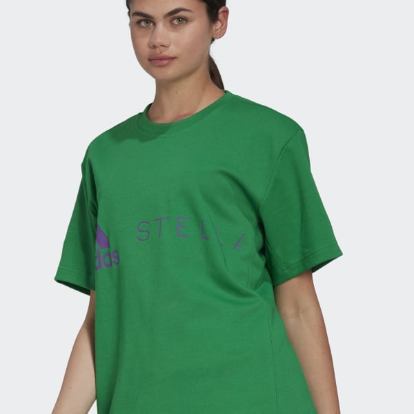 Gron adidas by Stella McCartney Logo T-shirt VA138