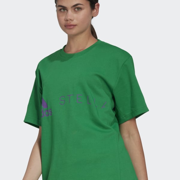Gron adidas by Stella McCartney Logo Tee VA138