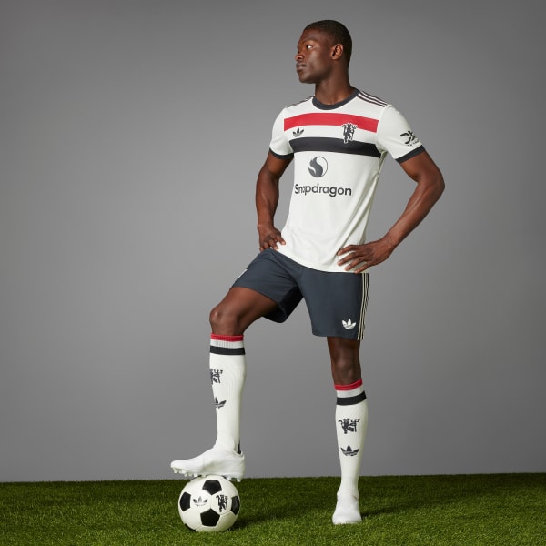 Branco Camisola Oficial do Terceiro Equipamento 24/25 do Manchester United