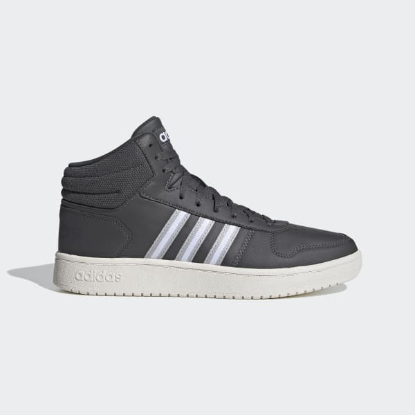 adidas Tenis Hoops 2.0 Mid - Gris | adidas Colombia