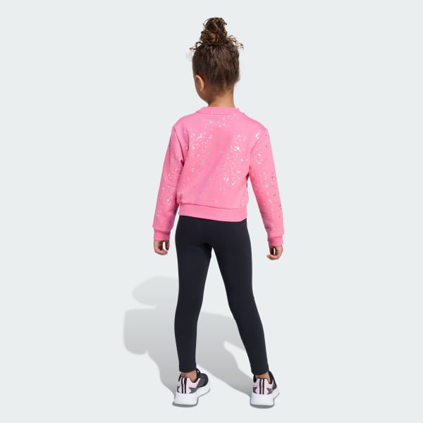 Rosa Little Girls Everyday Glam Set för barn