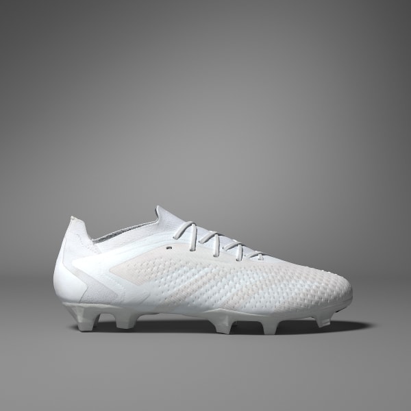 Branco Botas de Futebol Predator Accuracy.1 Low – Piso Firme