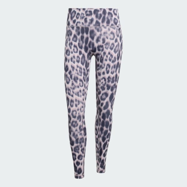 Blue Optimé Leopard 7/8 Leggings