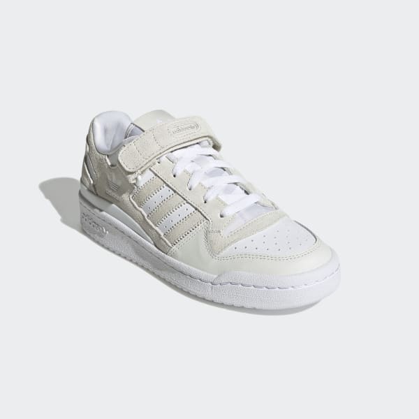 White Forum Low Shoes