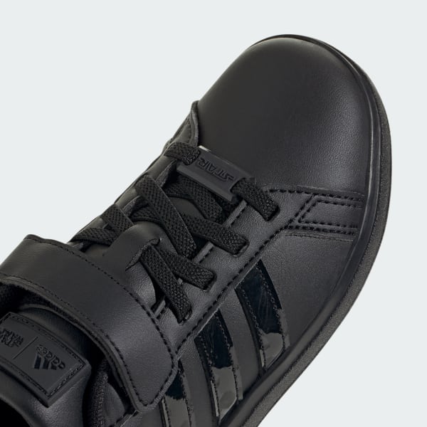 Adidas court star black store