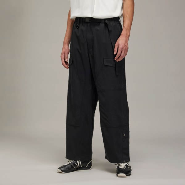 Y3 ウール混サルエルパンツ