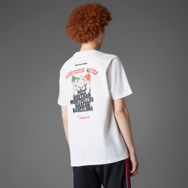 White Manchester United '91 T-Shirt