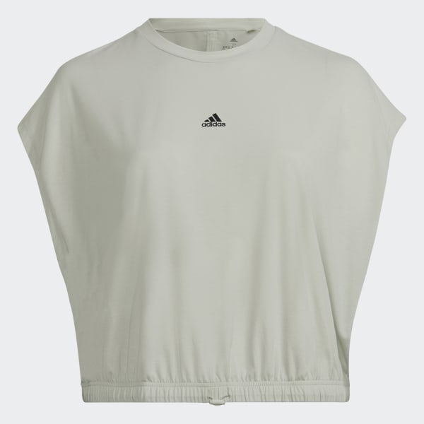 Gronn Hyperglam Sleeveless T-skjorte (store størrelser) SD281