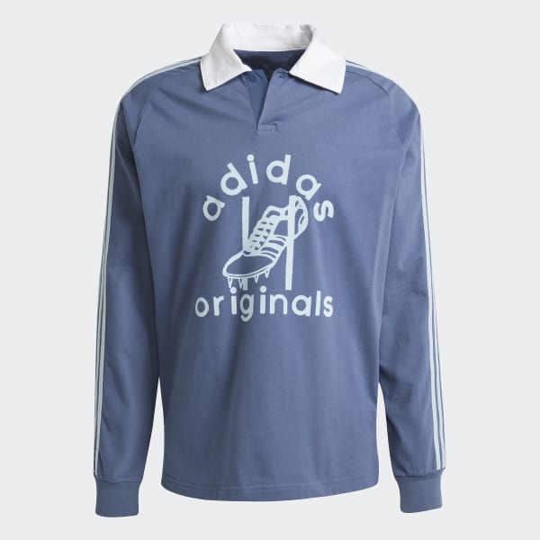 アディダス ラグビー ポロシャツ - ブルー | アディダス ジャパン