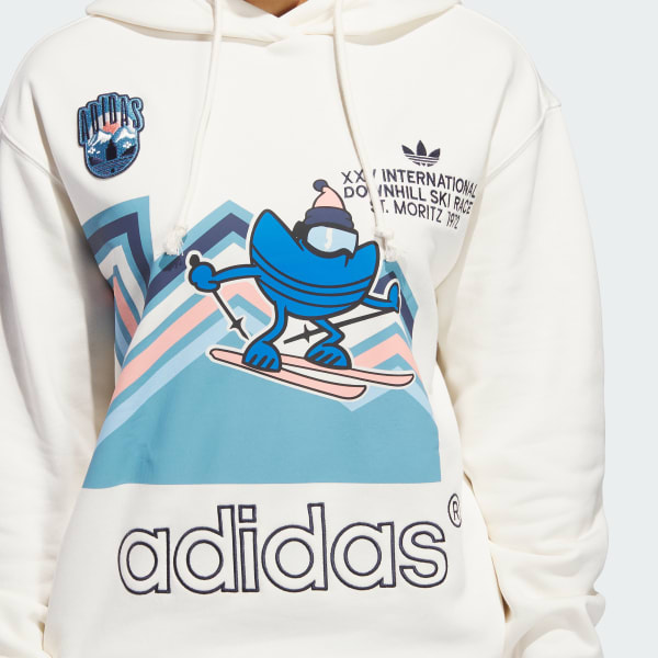 Adidas classic international hoodie sale