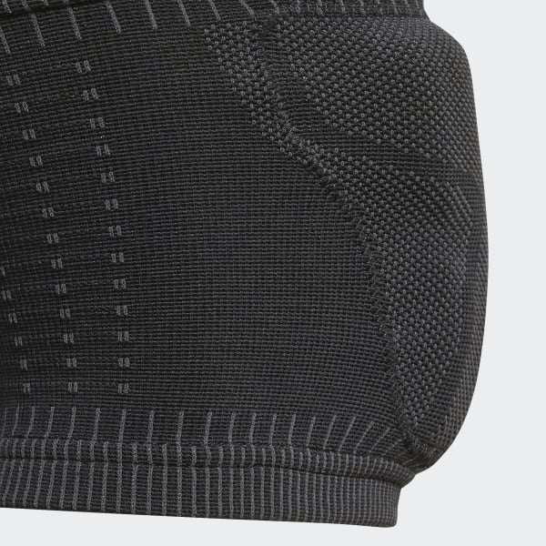 Zwart Primeknit Volleybal Kniebeschermers