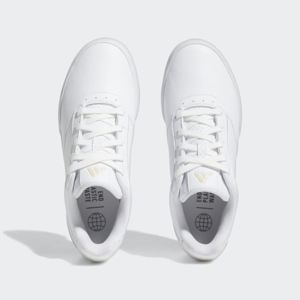Blanc Chaussure de golf sans crampons Retrocross