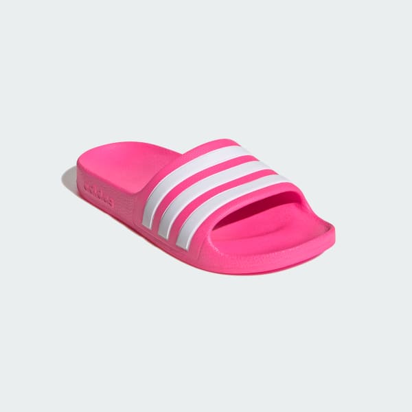 Ροζ Adilette Aqua Slides