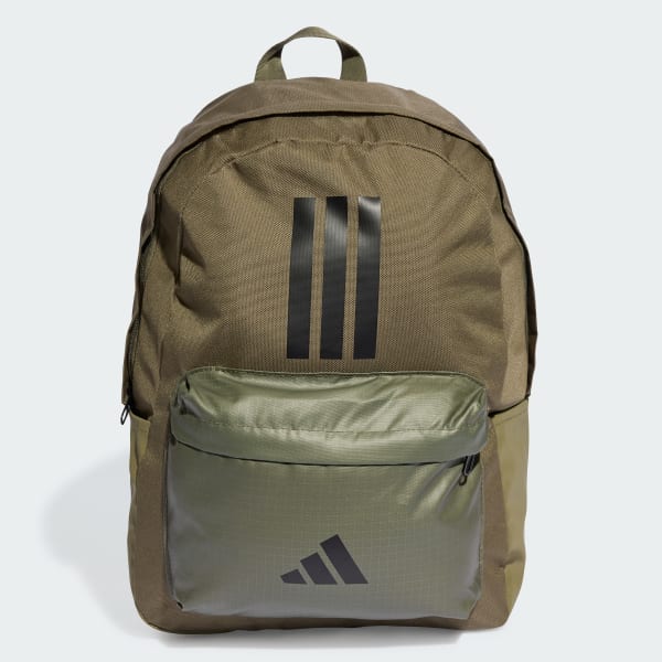 Gronn Classic Back-to-School 3-Stripes Ryggsekk