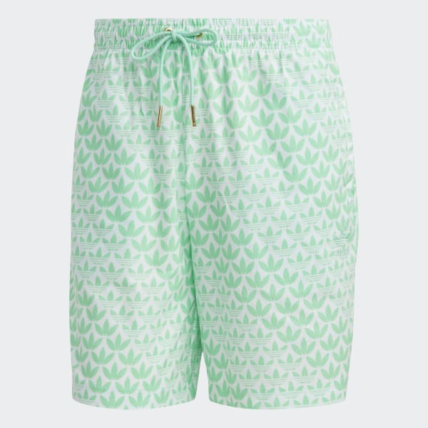 Grun Graphics Monogram Allover Print Shorts