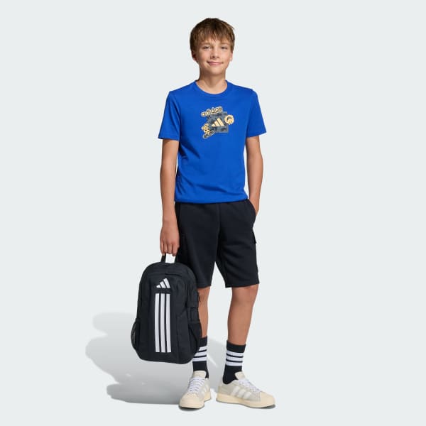 Azul CAMISETA CAMUFLADA INFANTIL