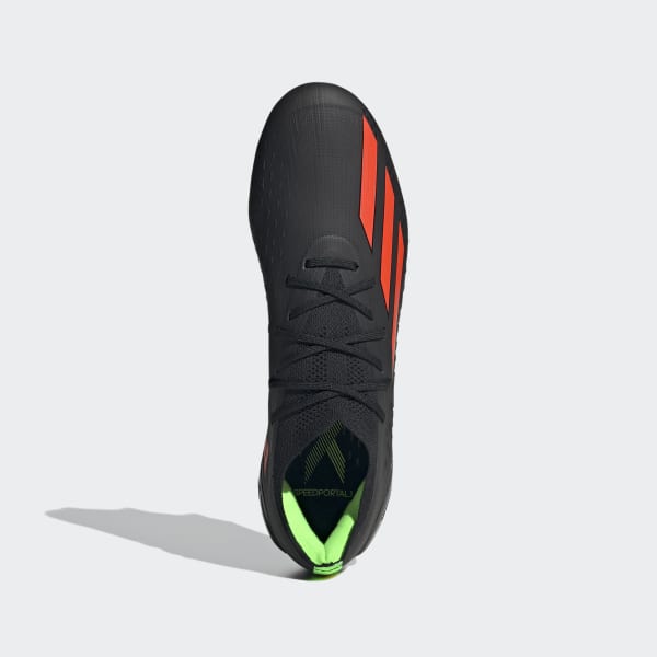 Noir Chaussure X Speedportal.1 Terrain gras