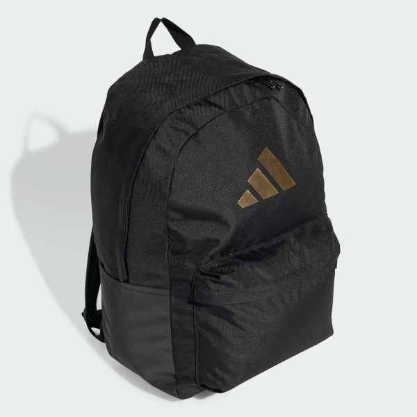 Black Classic 3 Bar Logo Backpack