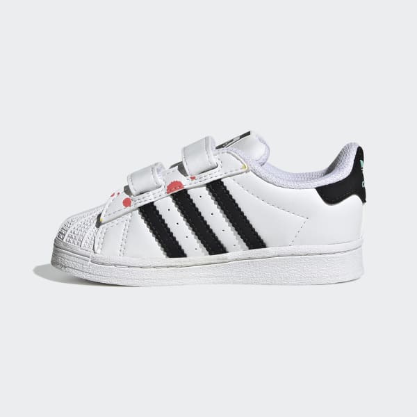 White adidas x Kevin Lyons Superstar Shoes LRY40