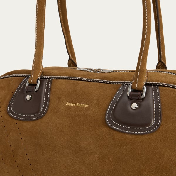◆コラボ◆WALES BONNER X ADIDAS SUEDE BOWLING BAG◆正規品◆ JM8892_sivasdescalzo-adidas-