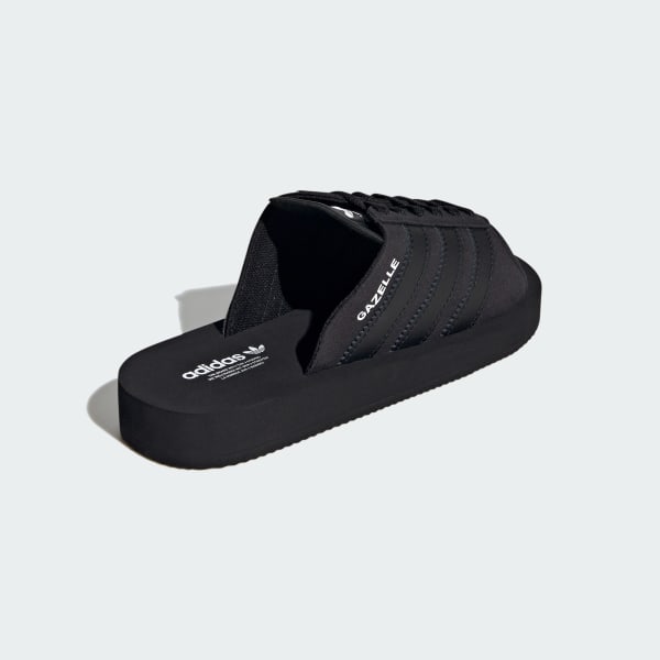 adidas Gazelle Beach Slides - Black | adidas Singapore