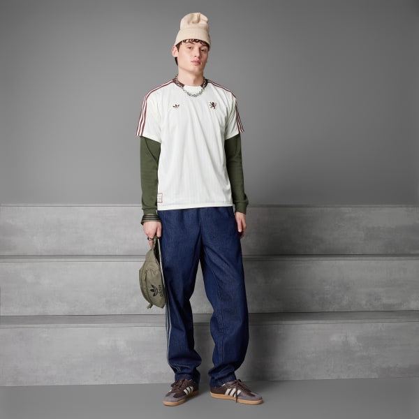 Beige Olympique Lyonnais Terrace Icons kønsneutral trøje