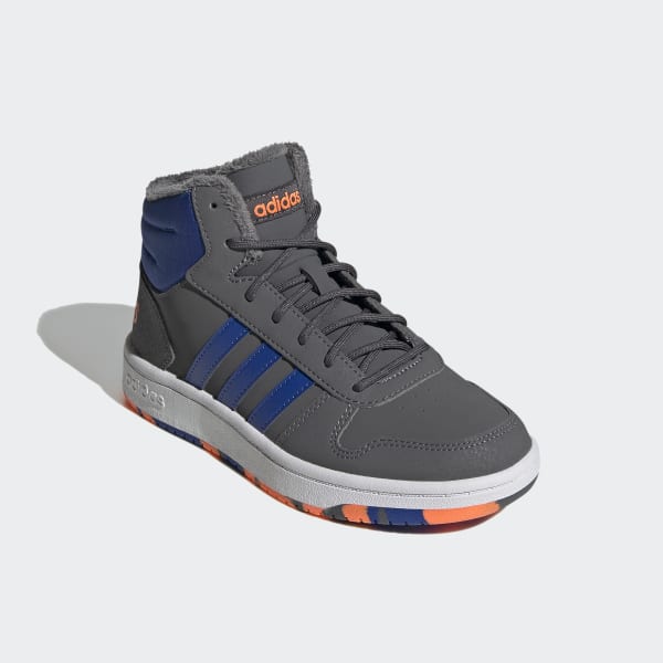 adidas Hoops 2.0 Mid Shoes - Grey