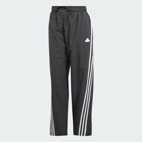 adidas Future Icons 3-Stripes Woven Pants - Black | Women's 