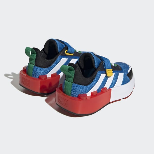 Blue adidas x LEGO® Tech RNR Elastic Lace and Top Strap Shoes
