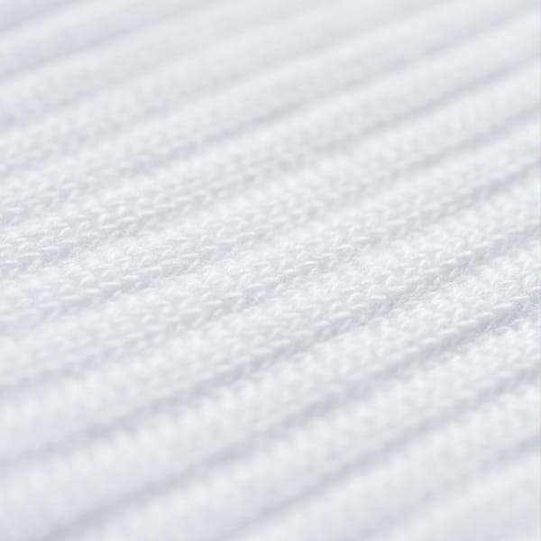 Blanco Calcetines clásicos-Pack de 3 (UNISEX)