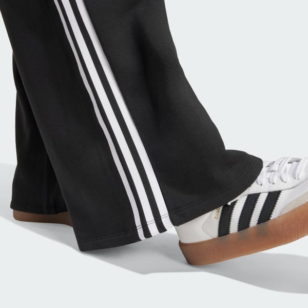 adidas Adicolor 3-Stripes Loose French Terry Wide Leg Pants