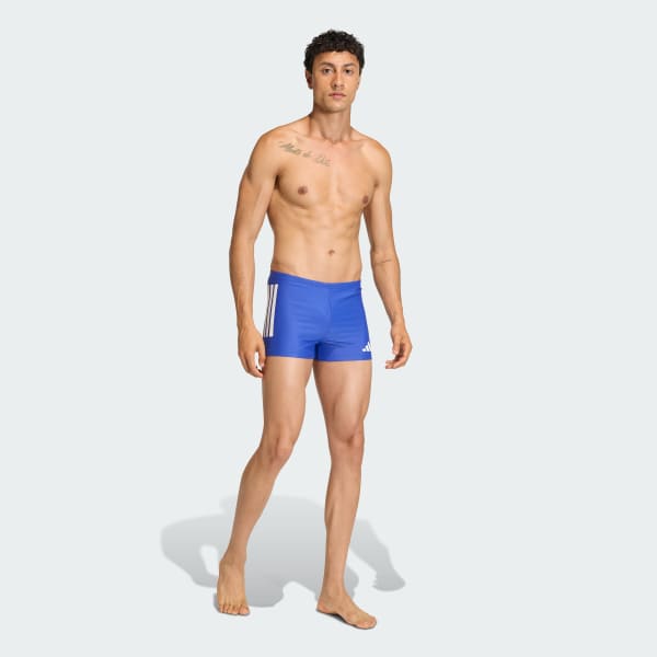 Niebieski Bokserki 3-Stripes Swim 2-Inch