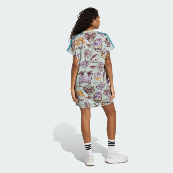 Grey adidas X FARM Commercial Dress