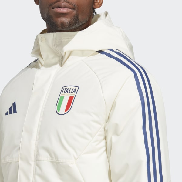 wit Italië Condivo 23 Stadium Parka