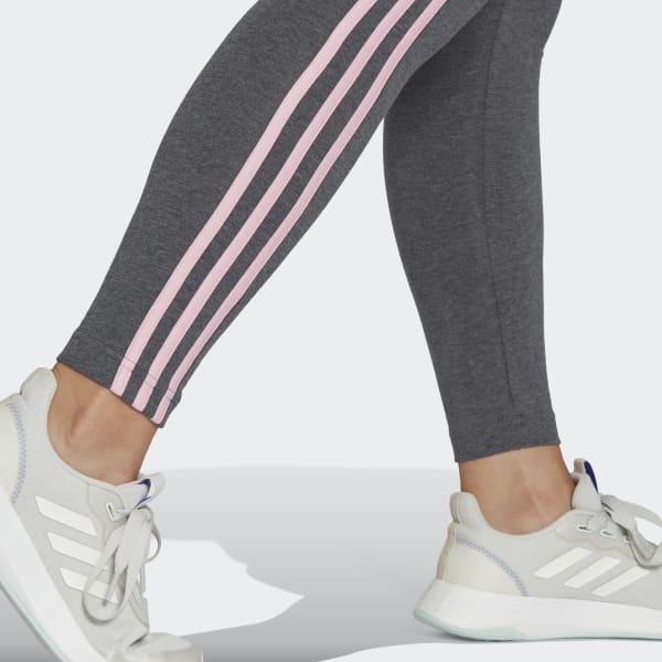 adidas 3 Stripes Leggings - Grey