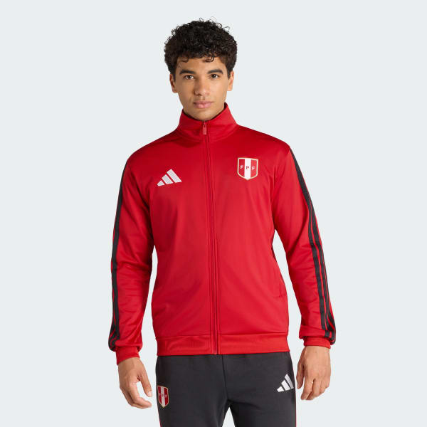 adidas Peru DNA Track Top - Red | Free Shipping with adiClub